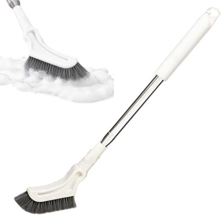 Extendable Long-Handle Floor Scrub Brush