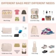 8-Piece Packing Cube Set - detail 2