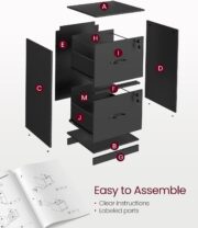 2-Drawer Locking File Cabinet - detail 4