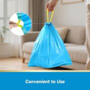 4-Gallon Drawstring Trash Bags, 100 Count - detail 2