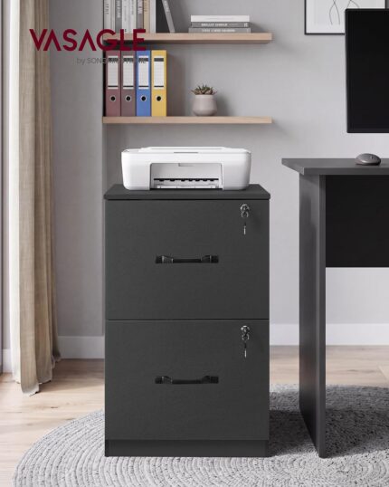2-Drawer Locking File Cabinet