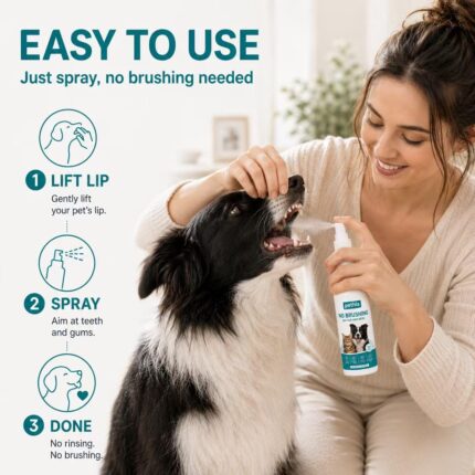 No-Brush Pet Teeth Cleaning Spray - detail 1