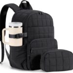 15.6" Quilted Travel Laptop Backpack