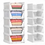 5-Pack Stackable Closet Organizers