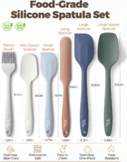 6-Piece Silicone Spatula Set with Steel Core - detail 3