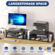 2-Tier Monitor Stand Desk Organizer - detail 3