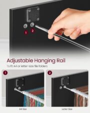 2-Drawer Locking File Cabinet - detail 3