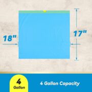 4-Gallon Drawstring Trash Bags, 100 Count - detail 4