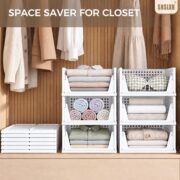 5-Pack Stackable Closet Organizers - detail 5