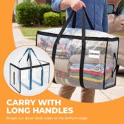 8-Pack Clear Heavy-Duty Moving Bags - detail 2