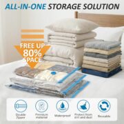 Vacuum Storage Bags with Hand Pump, 20-Piece Set - detail 1