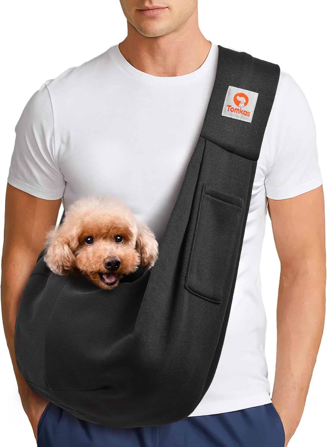 dervani-soft-pet-sling-carrier-1.jpg Soft Pet Sling Carrier