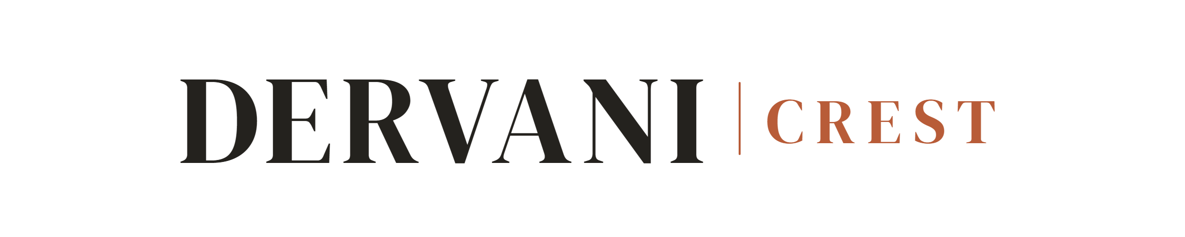 Dervani Crest wordmark